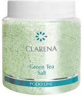 Clarena Podo Line sól do stóp z zieloną herbatą 600g