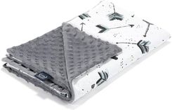 La Millou Kocyk Średniaka Light Boho Royal Arrows Grey