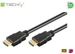 Techly Kabel HDMI ICOC HDMI-4-020NE HDMI-HDMI V1.4 Ethernet 2m czarny OEM (021123)