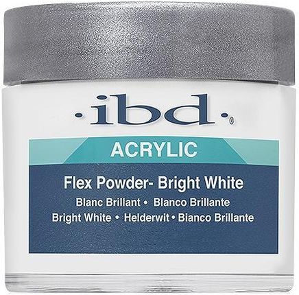 ibd Flex Bright White Powder Akryl do paznokci WHITE 113g 19717uniw