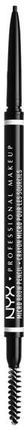 NYX Professional Makeup Micro Brow Pencil Ołówek do brwi ze szczoteczką Black 0,5 g