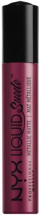 NYX Professional Makeup Liquid Suede Metalic Matte Lipstick Pomadka do ust w pynie Pure society 4 ml