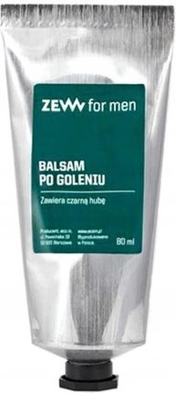 ZEW for men Balsam po goleniu z czarną hubą 80ml