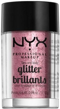 NYX Professional Makeup Face&Body Gliitter Brokat do twarzy i ciała Rose 2,5 g