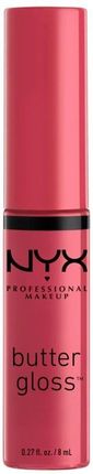 NYX Professional Makeup Butter Gloss Błyszczyk do ust Strawberry cheesecake 8 ml