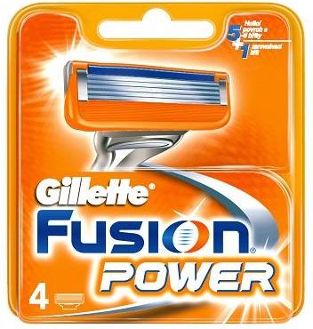 Gillette Fusion Power 4x Wkłady do maszynki