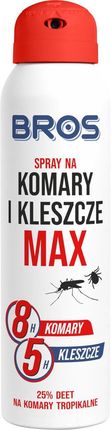 Bros Spray Na Komary I Kleszcze Max 90Ml