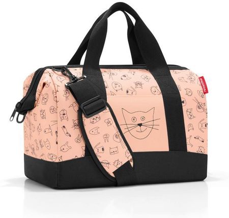 Reisenthel Torba Allrounder M kids cats and dogs rose, poliester 18l