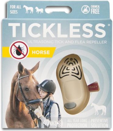 Tickless Odstraszacz Kleszczy I Pcheł Horse Beżowy Dla Koni