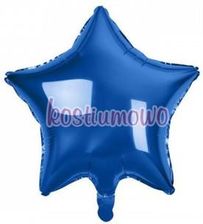 Zdjęcie BALON FOLIOWY GWIAZDA GRANATOWY 19'' 1szt - Andrychów