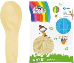 Zdjęcie Fiorello Balony metaliczne kremowe 100 sztuk - Opalenica