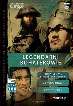 Legendarni Bohaterowie (Czarnobrody - Największy Pirat Karaibów / Czyngis Chan) (DVD)