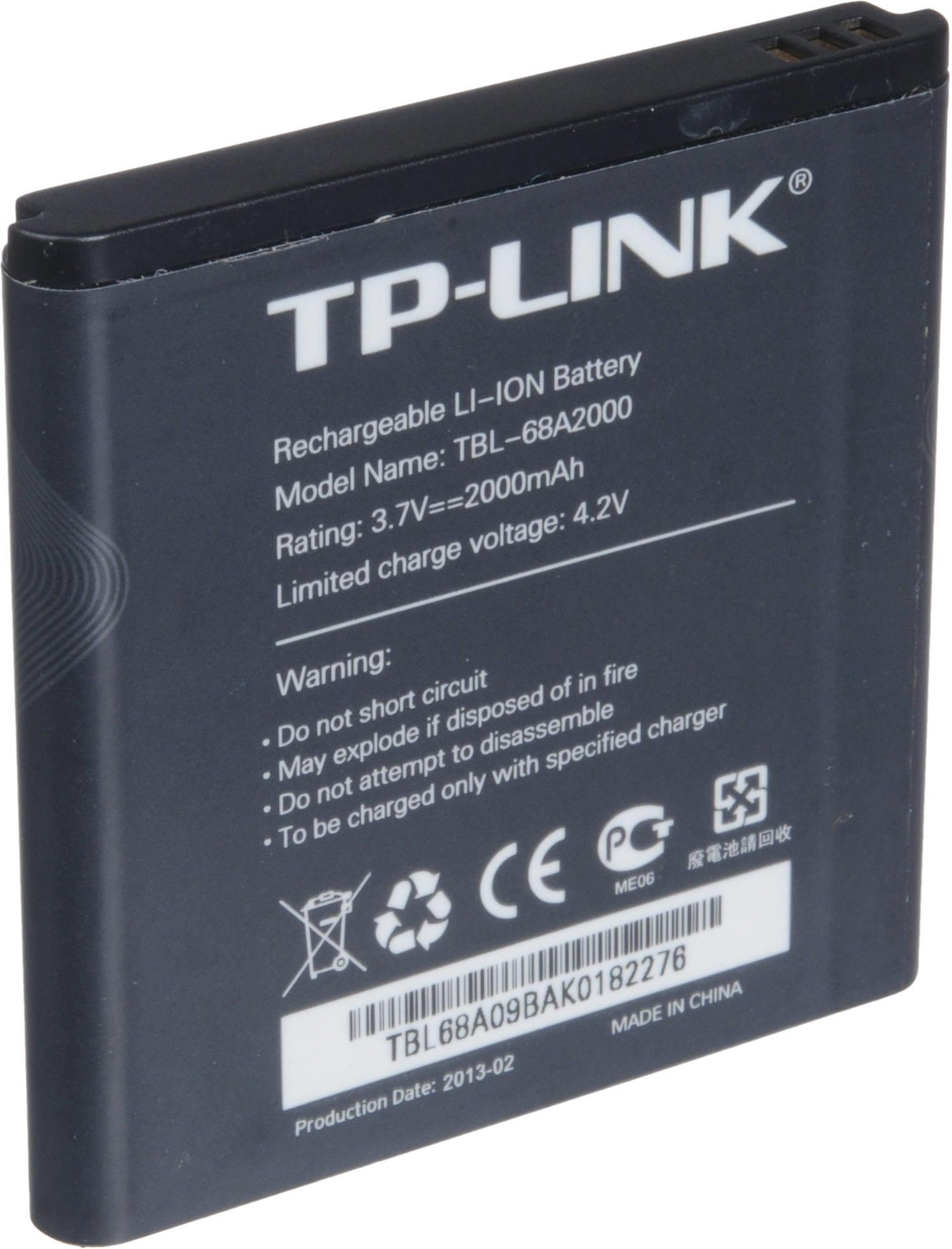 Batteria Li-ion 3.7V 1850mAh Per TP-Link TL-MR11U – Sostituisce TBL-68A2000 - 3