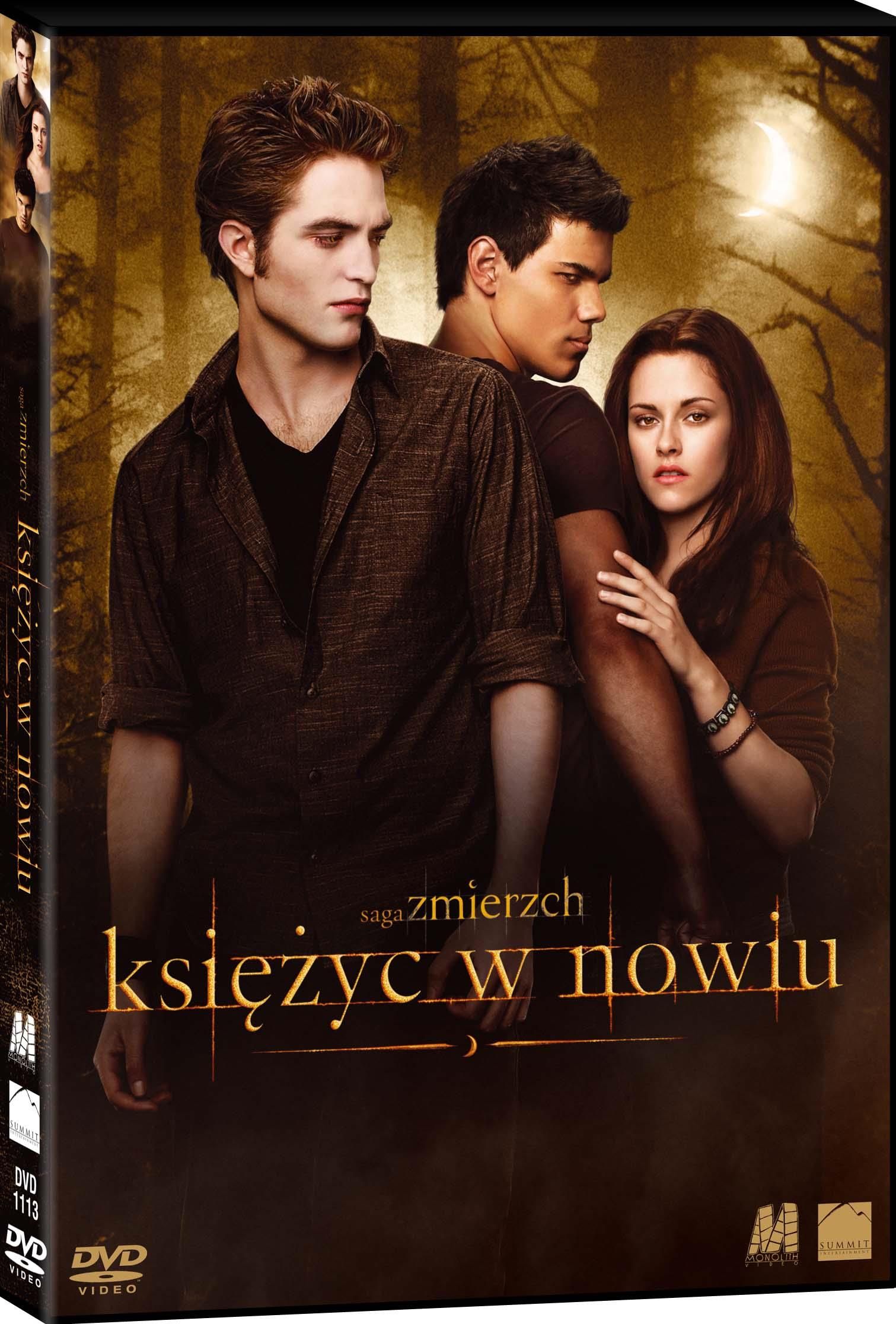 Saga Zmierzch Księżyc W Nowiu Muzyka Film DVD Zmierzch: Księżyc w nowiu (The Twilight Saga: New Moon) (DVD