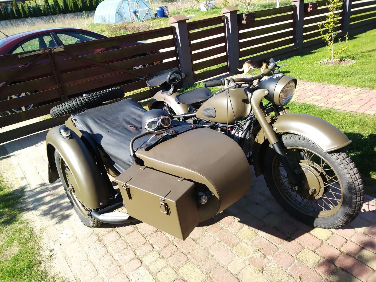 Motocykl k750 z koszem bocznym Opinie i ceny na Ceneo.pl