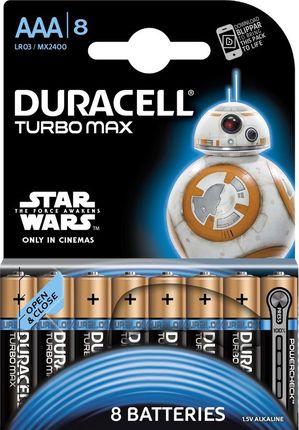Duracell baterie Turbo Max AAA 8szt.