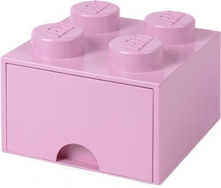 LEGO Pojemnik Z Szufladą Brick 4 Jasnoróżowy 40051738