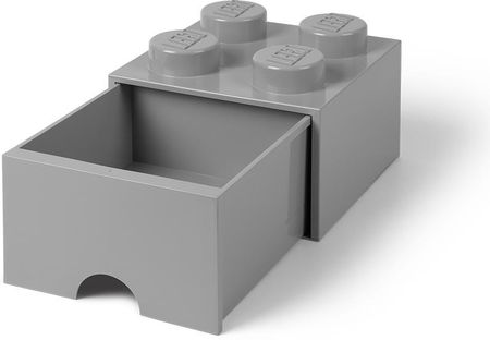 LEGO Pojemnik Z Szufladą Brick 4 Jasnoszary 40051740