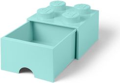 LEGO Pojemnik Z Szufladą Brick 4 Błękitny 40051742 - zdjęcie 1