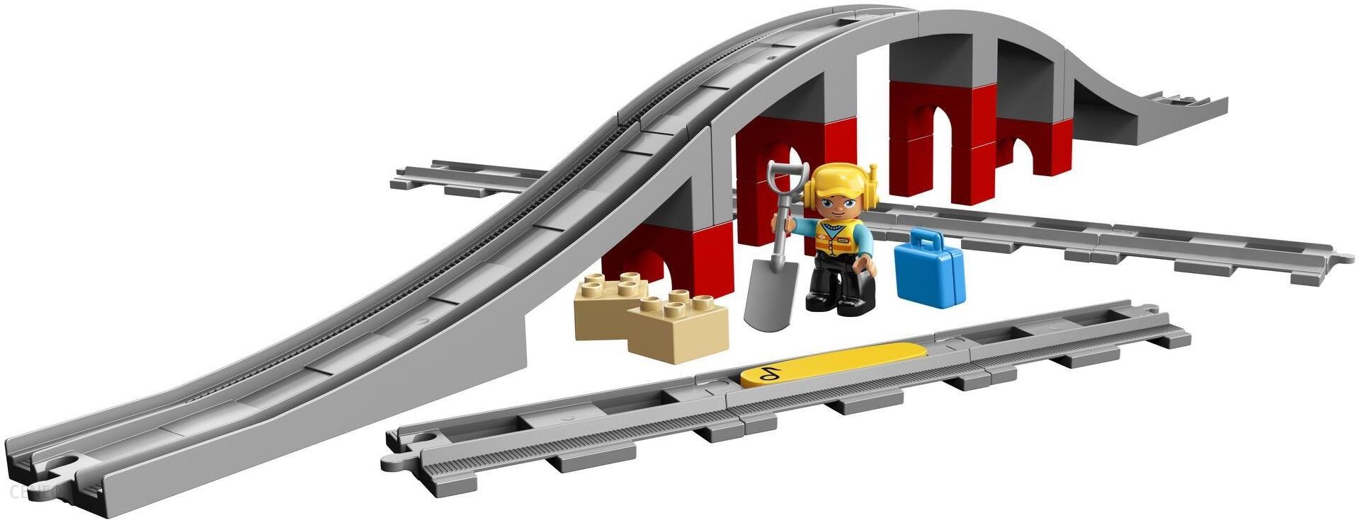 LEGO DUPLO 10872 Tory kolejowe i wiadukt 