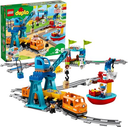 LEGO DUPLO 10875 Pociąg towarowy z dźwiękiem