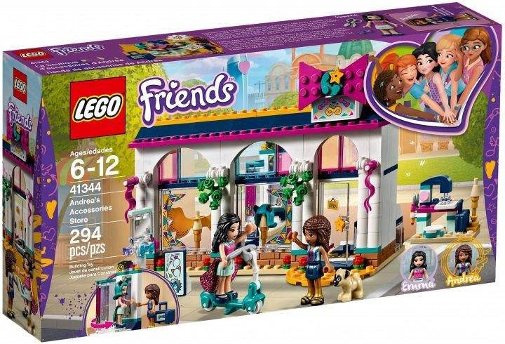 Klocki Lego Friends Sklep Z Akcesoriami Andrei 41344 Ceny I Opinie
