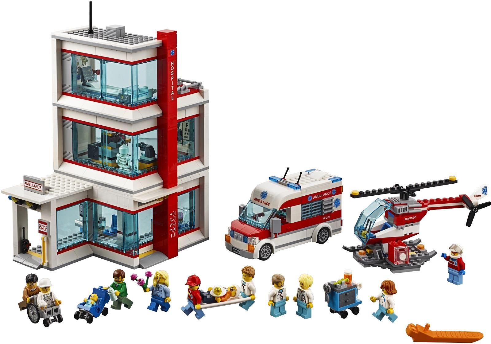 Klocki Lego City Szpital 60204 Ceny I Opinie Ceneopl