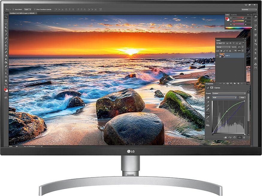 モニター　LG 27UK850-W 27” monitor 4K z HDR - 27UK850-W | LG PL