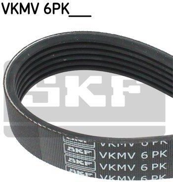 SKF Pasek klinowy wielorowkowy VKMV 6PK1033