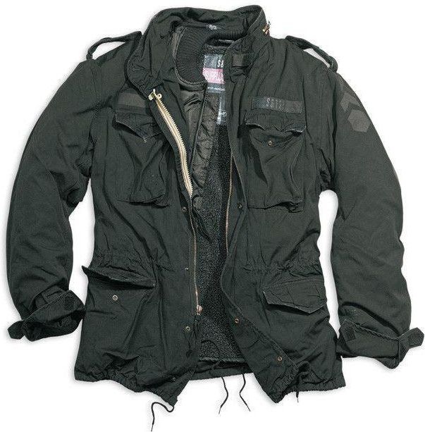 Kurtka M65 Surplus Regiment 2w1 Us Army Czarna XXL Ceny i kurtka męska m65 xxl czarna polska
