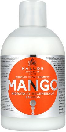 KALLOS KJMN Szampon Regenerujący do włosów z olejem mango 1000ml