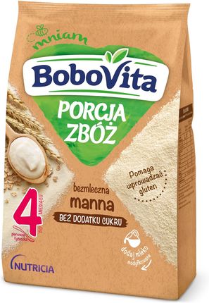 Bobovita Porcja Zbóż Kaszka Bezmleczna Manna Po 4 Miesiącu 210G
