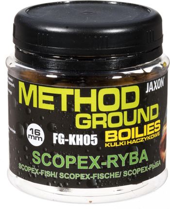 Jaxon KULKI HACZYKOWE METHOD GROUND 16MM SCOPEX RYBA 100G (fgkh05)