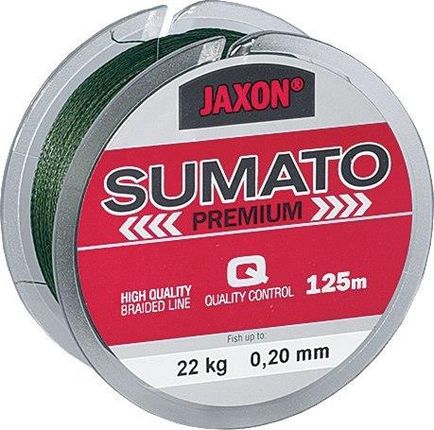 Jaxon PLECIONKA SUMATO PREMIUM 0,08mm 125m Ciemnozielony (zjrap008g)