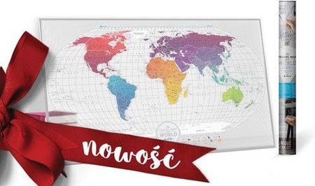 Mapa Zdrapka Świat Travel Map Air World