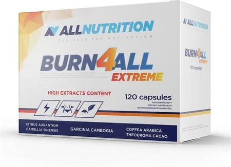 Allnutrition Burn4all Extreme spalacz tłuszczu120 kaps