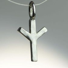 Zdjęcie Wisior - Runa Algiz - Strzegom