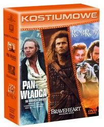 Box kostiumowy: Pan i władca: Na krańcu świata / Waleczne serce / Rob Roy (Master And Commander / Braveheart) (DVD)