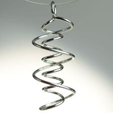 Zdjęcie Osobista Podwójna Spirala DNA wersja mini-mini - Biała Piska