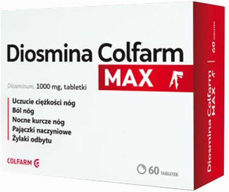 COLFARM Diosmina MAX 1000mg 60 tabl