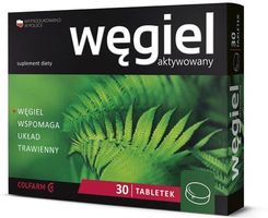 Zdjęcie Colfarm Węgiel Aktywowany 30tabl. - Szczyrk