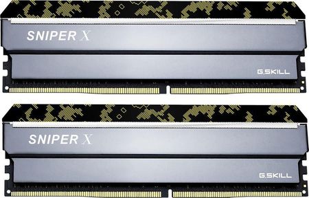 Pamięć RAM G.Skill Sniper X 32GB (2x16GB) DDR4 2400MHz CL17 (F42400C17D32GSXK)