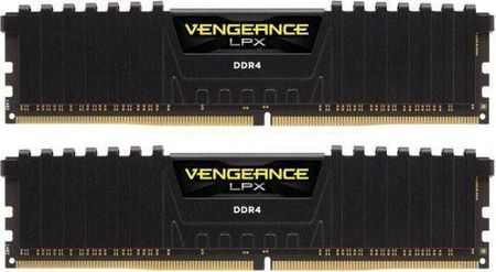 Pamięć RAM Corsair Vengeance LPX Black 32GB (2x16GB) 3000MHz CL16 (CMK32GX4M2D3000C16)