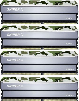 G.Skill Classic Camouflage Sniper X 32GB (4x8GB) DDR4 3000MHz CL16 (F43000C16Q32GSXFB)