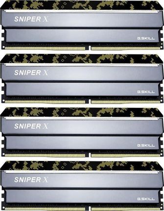 G.Skill Digital Camouflage Sniper X 32GB (4x8GB) DDR4 3200MHz CL16 (F43200C16Q32GSXKB)