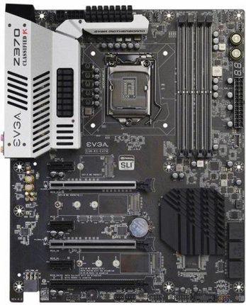 EVGA Z370 Classified Kマザーボード(動作未確認) EVGA Z370 Classified K, FTW and Micro Motherboards Revealed - See