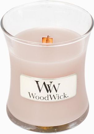 WoodWick - Świeca Mała Vanilla & Sea Salt 40h