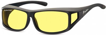 Żółte Okulary z Polaryzacją HD Fit Over dla Kierowców, na Okulary Korekcyjne FO5F