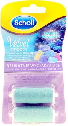 Scholl Velvet Smooth Wet&Dry Wymienne głowice do pilnika