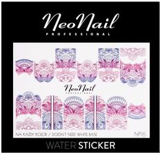 Zdjęcie Neonail Naklejki Wodne 16 - Starachowice
